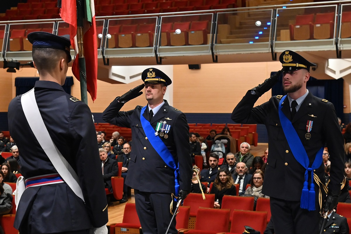 POZZUOLI Accademia Aeronautica giuramento del XXI Corso